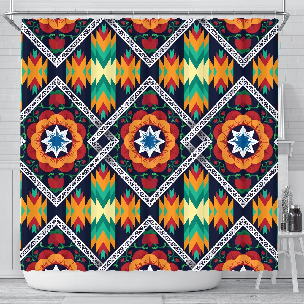 African Kente Shower Curtain