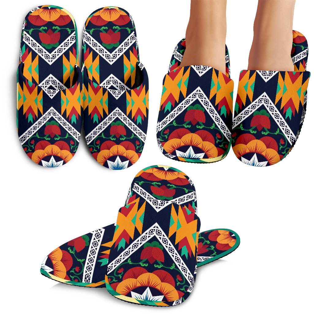 African Kente Slippers