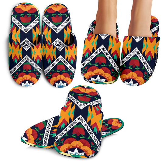 African Kente Slippers