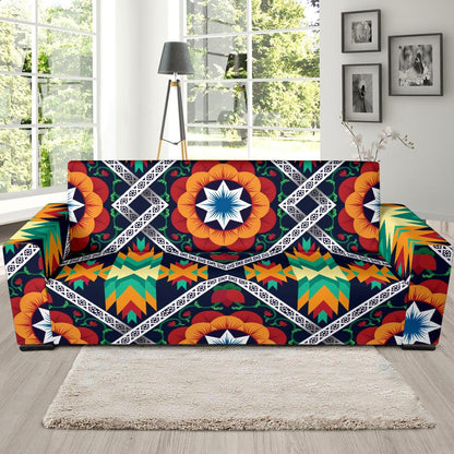 African Kente Sofa Slipcover-JORJUNE.COM