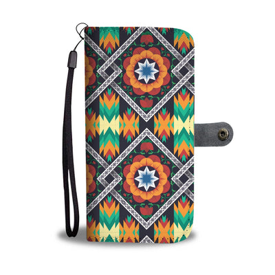 African Kente Wallet Phone Case