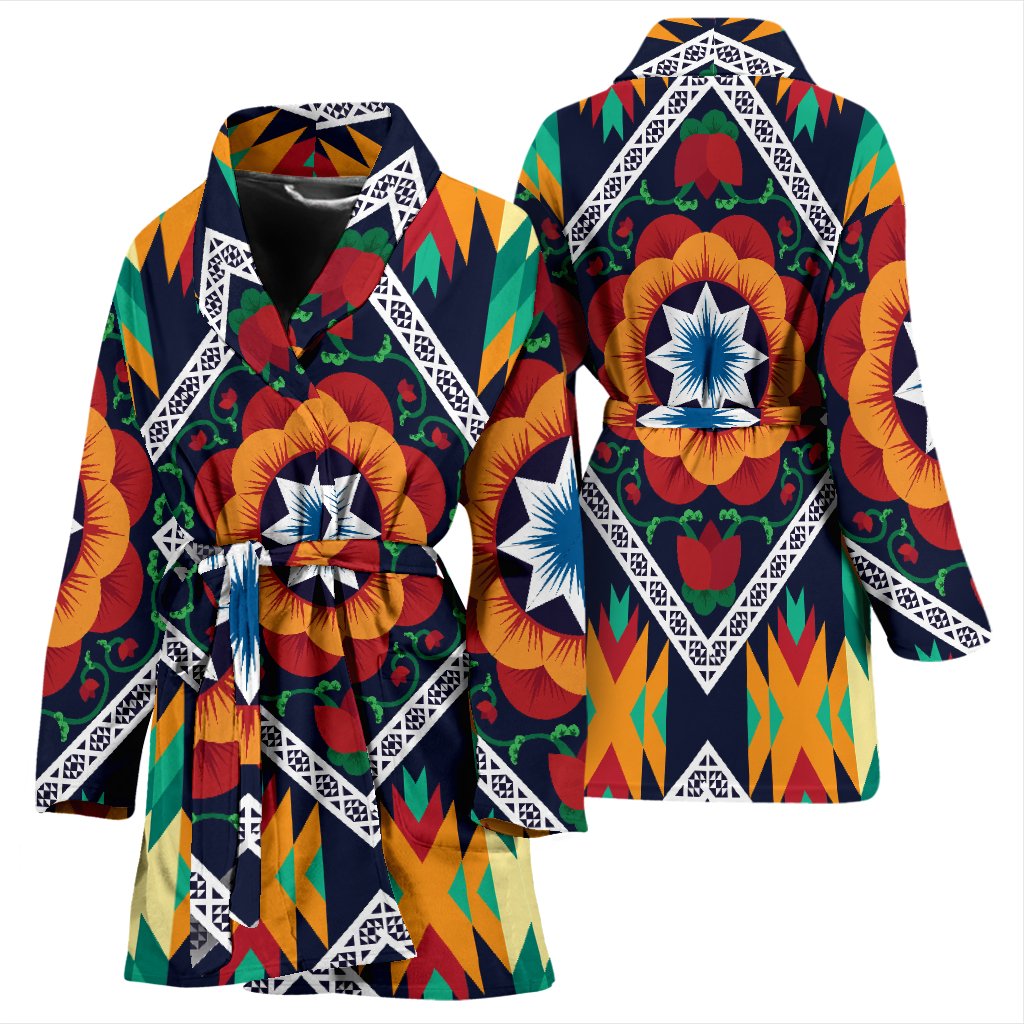 African Kente Women Bath Robe