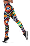 African Kente Women Leggings