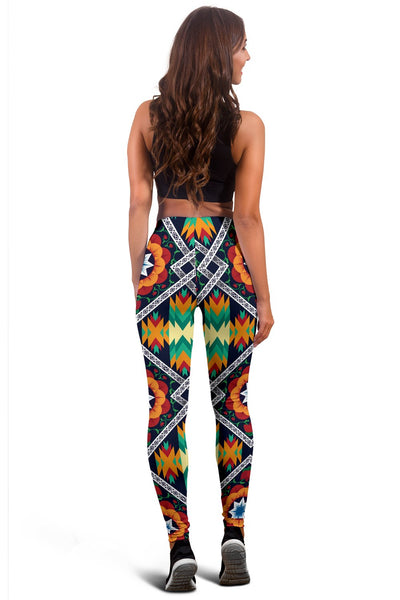 African Kente Women Leggings