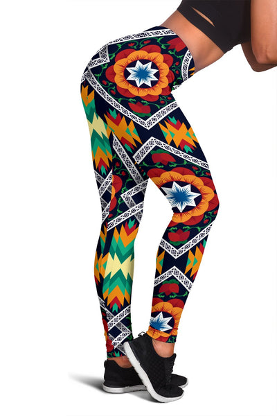 African Kente Women Leggings