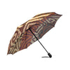 African Pattern Print Automatic Foldable Umbrella