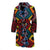 African Pattern Print Design 08 Men Bathrobe-JORJUNE.COM