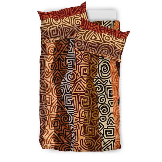 African Pattern Print Duvet Cover Bedding Set
