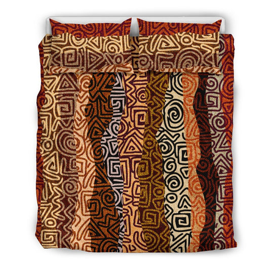African Pattern Print Duvet Cover Bedding Set