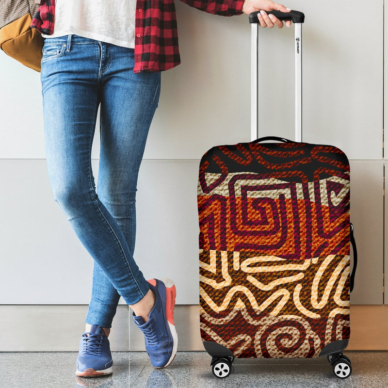 African Pattern Print Luggage Cover Protector