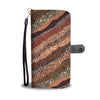 African Pattern Print Wallet Phone Case