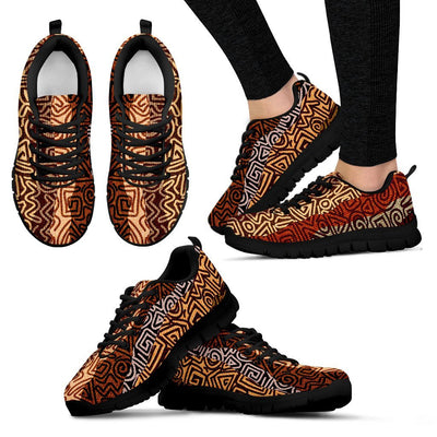 African Pattern Print Women Sneakers