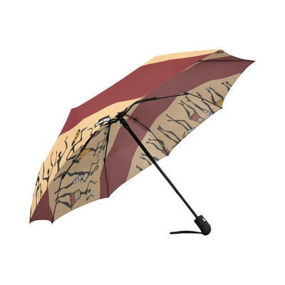 African People Automatic Foldable Umbrella