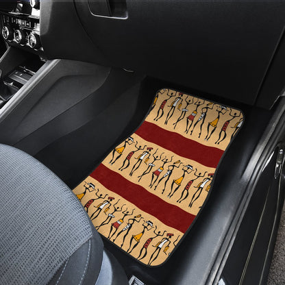 African People Car Floor Mats