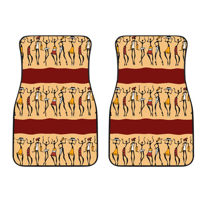 African People Car Floor Mats