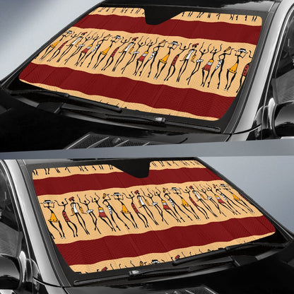 African People Car Sun Shade-JorJune