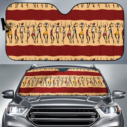 African People Car Sun Shade-JorJune