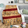 African People Fleece Blanket