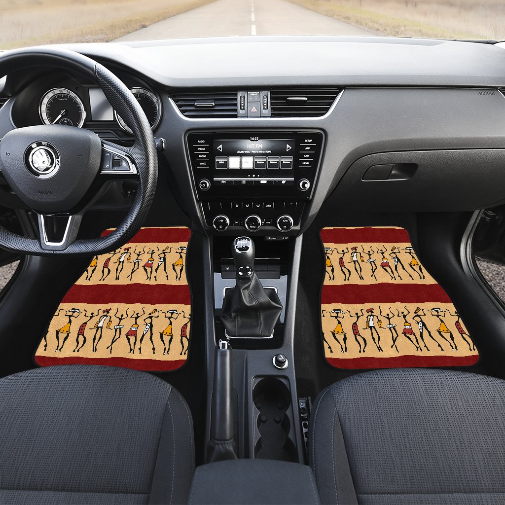 African People Front and Back Car Floor Mats