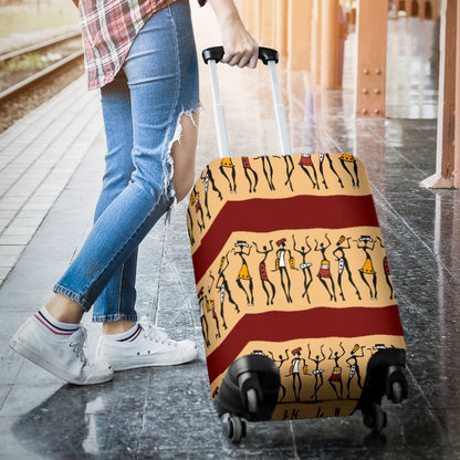 African People Luggage Cover Protector