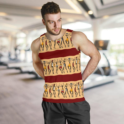 African People Men Tank Top