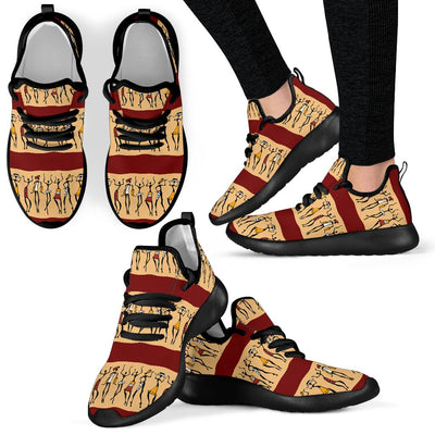 African People Mesh Knit Sneakers Shoes