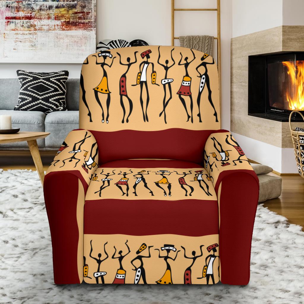 African People Recliner Slipcover-JORJUNE.COM