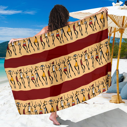 African People Sarong Pareo Wrap