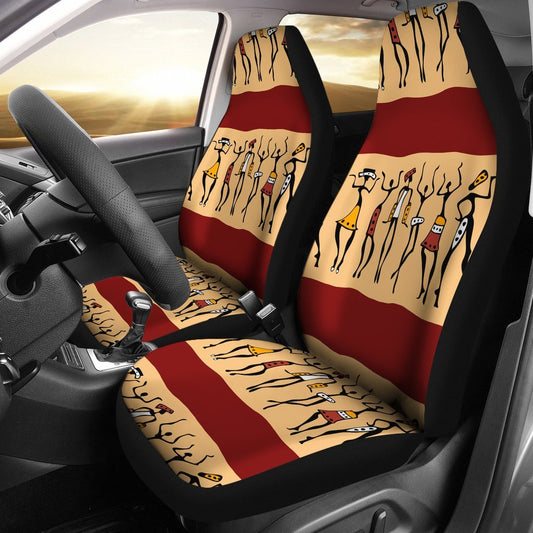 African People Universal Fit Car Seat Covers