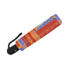 African Print Pattern Automatic Foldable Umbrella