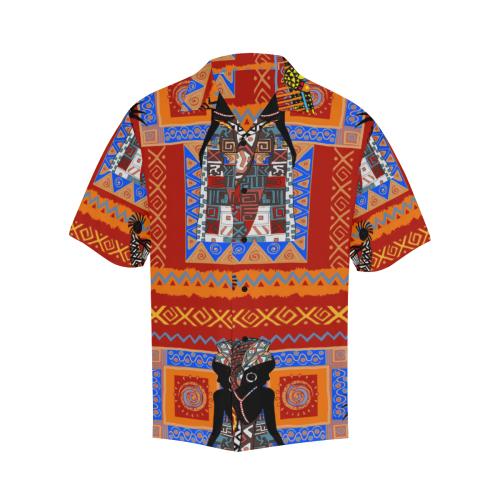 African Print Pattern Men Hawaiian Shirt