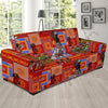 African Print Pattern Sofa Slipcover-JORJUNE.COM