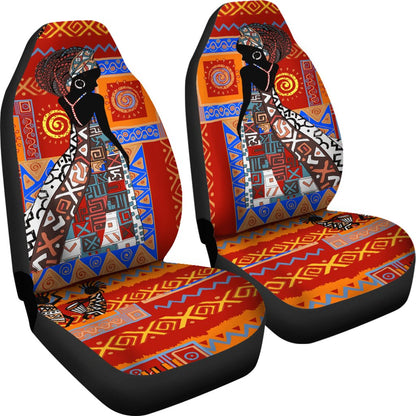 African Print Pattern Universal Fit Car Seat Covers