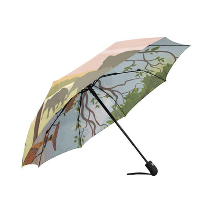 African Safari Automatic Foldable Umbrella