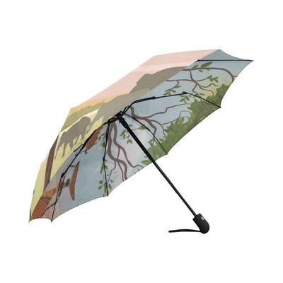 African Safari Automatic Foldable Umbrella