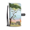 African Safari Wallet Phone Case