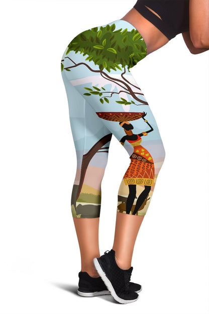 African Safari Women Capris