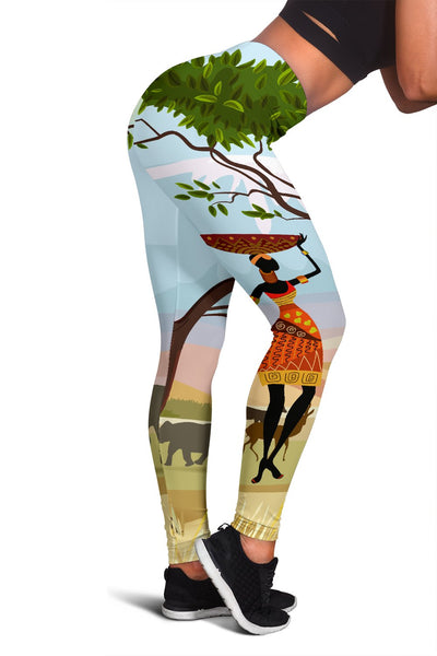 African Safari Women Leggings