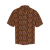 Agricultural Brown Wheat Print Pattern Hawaiian Shirt-JORJUNE.COM