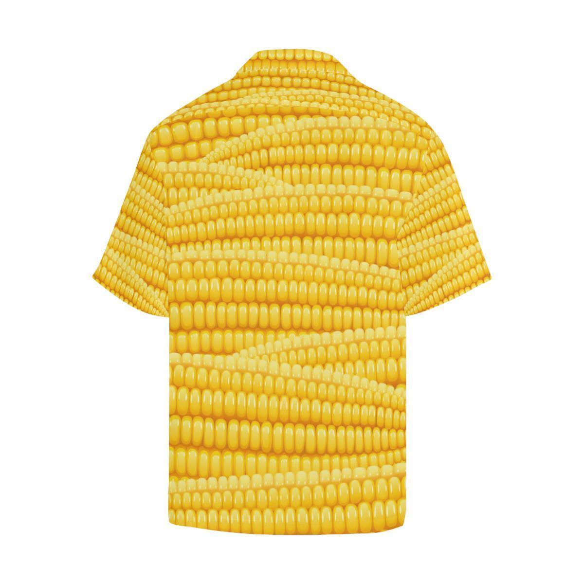Agricultural Corn cob Pattern Hawaiian Shirt-JORJUNE.COM