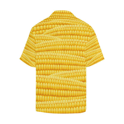 Agricultural Corn cob Pattern Hawaiian Shirt-JORJUNE.COM