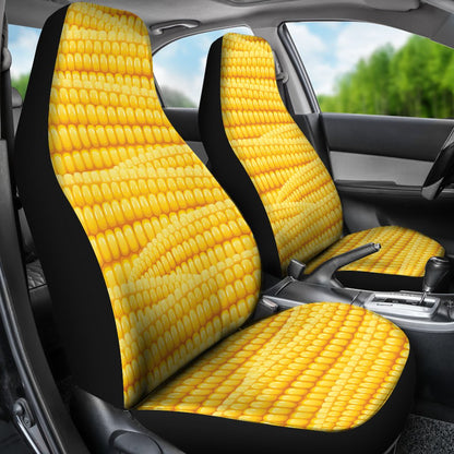 Agricultural Corn cob Pattern Universal Fit Car Seat Covers