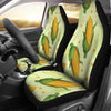 Agricultural Fresh Corn cob Print Pattern Universal Fit Car Seat Covers