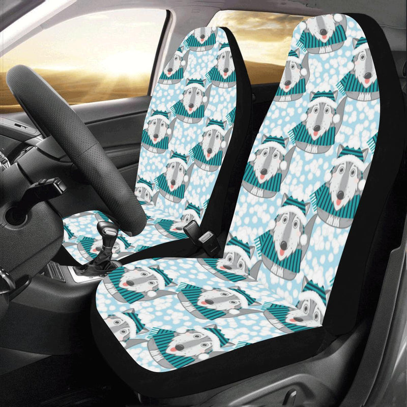 Alaskan Malamute Pattern Print Design 01 Car Seat Covers (Set of 2)-JORJUNE.COM