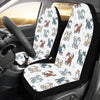 Alaskan Malamute Pattern Print Design 02 Car Seat Covers (Set of 2)-JORJUNE.COM