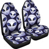 Alien Head Extraterrestrial Universal Fit Car Seat Covers