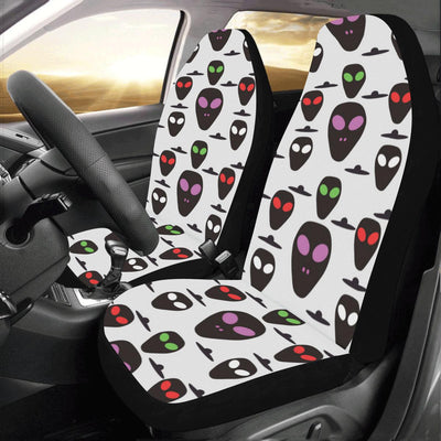 Alien Pattern Print Design 06 Car Seat Covers (Set of 2)-JORJUNE.COM
