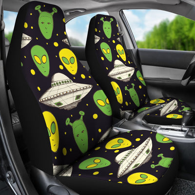 Alien UFO Pattern Universal Fit Car Seat Covers