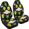 Alien UFO Pattern Universal Fit Car Seat Covers