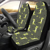 Alligator Pattern Print Design 05 Car Seat Covers (Set of 2)-JORJUNE.COM